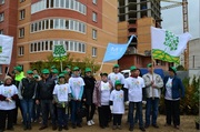 Озеленение участка в поселке Лесной городок в Подмосковье             